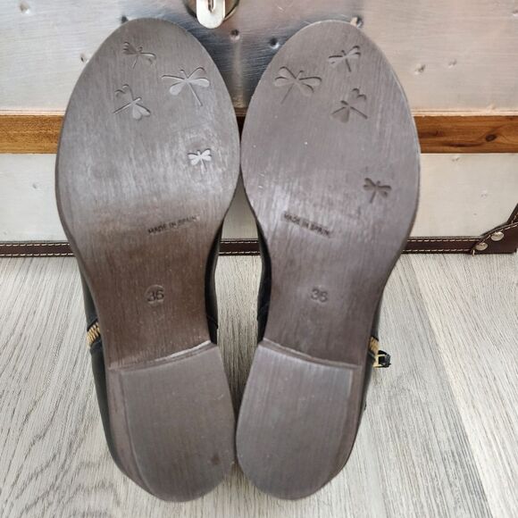 NWOB Eric Michael London Leather Ankle Booties size 6 - Picture 8 of 11